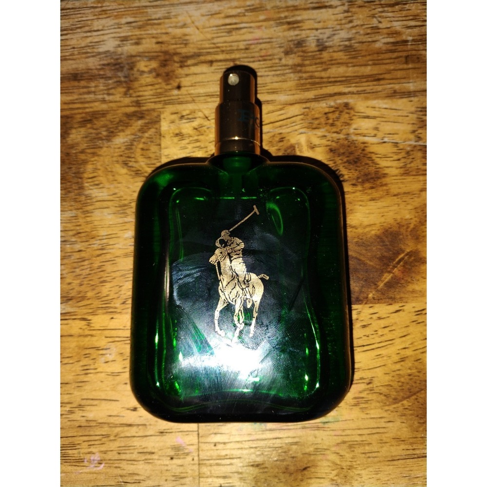 Ralph Lauren Polo Green Authentic Men's Cologne Intense  4 oz Very Strong - NEW
